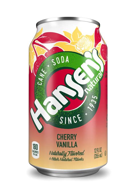 Hansen's soda - Hansen's raspberry natural cane soda contains extract of plump european raspberries and other natural flavors, in part, from india, italy and australia Our sodas are 100% natural and do not contain any preservatives, caffeine, sodium, high fructose corn syrup, artificial flavors or colors